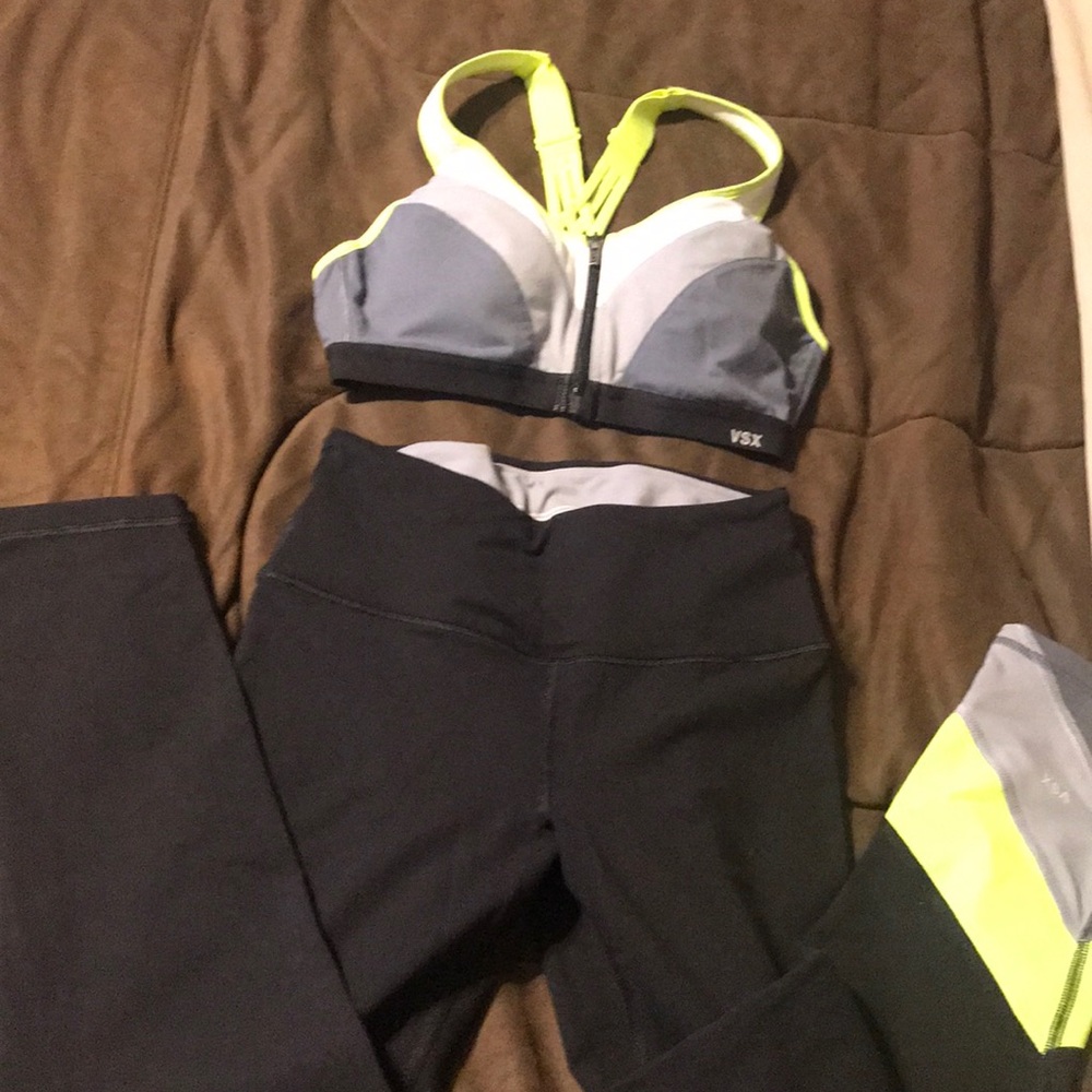 Legging and sport bra